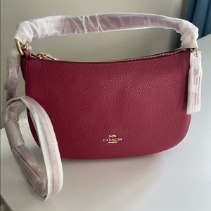 COACH Sutton Crossbody, Dusty Pink & Gold, NWT